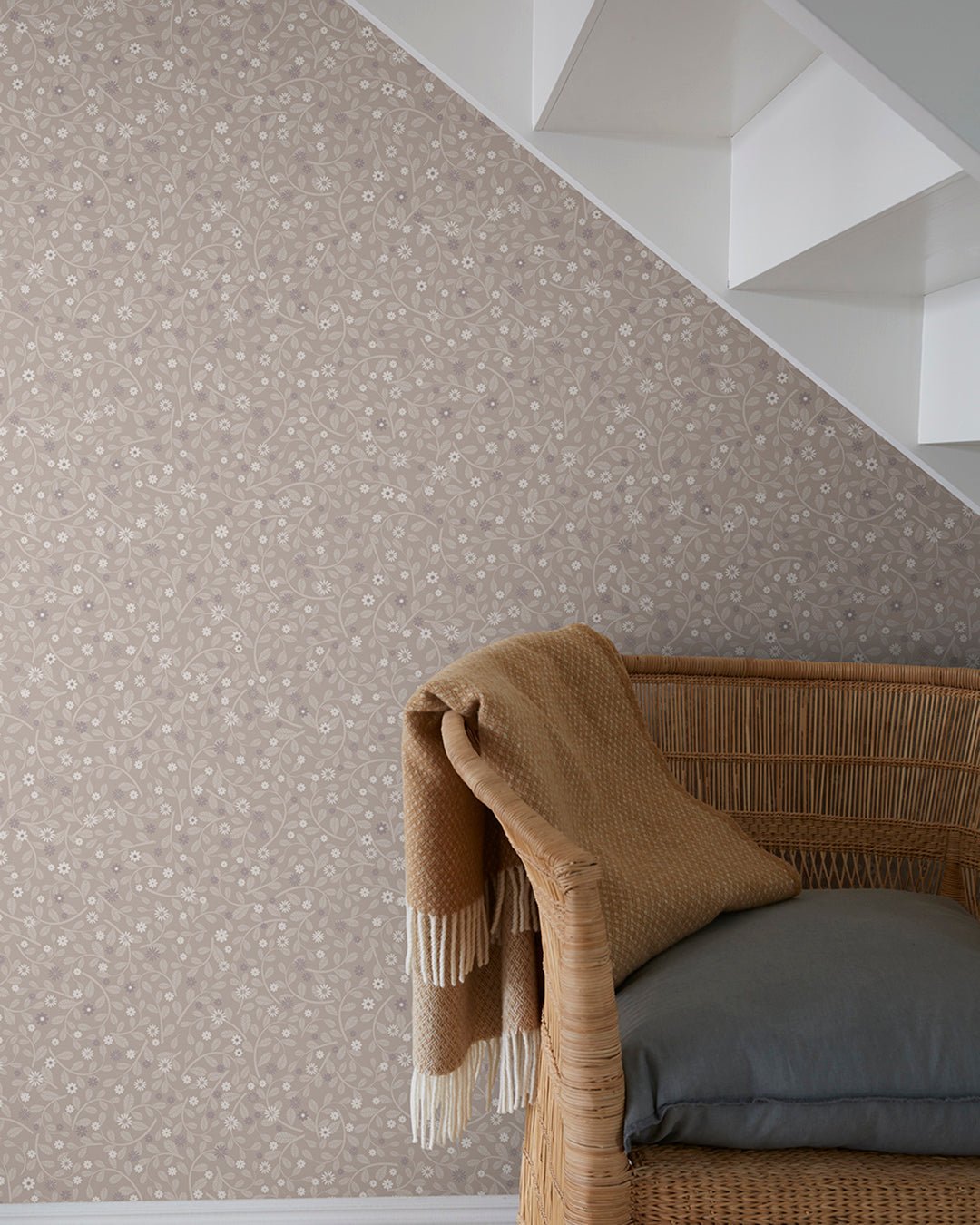 Hummelvik Wallpaper - Brown - Midbec - 24128 - Premier Wallcovering
