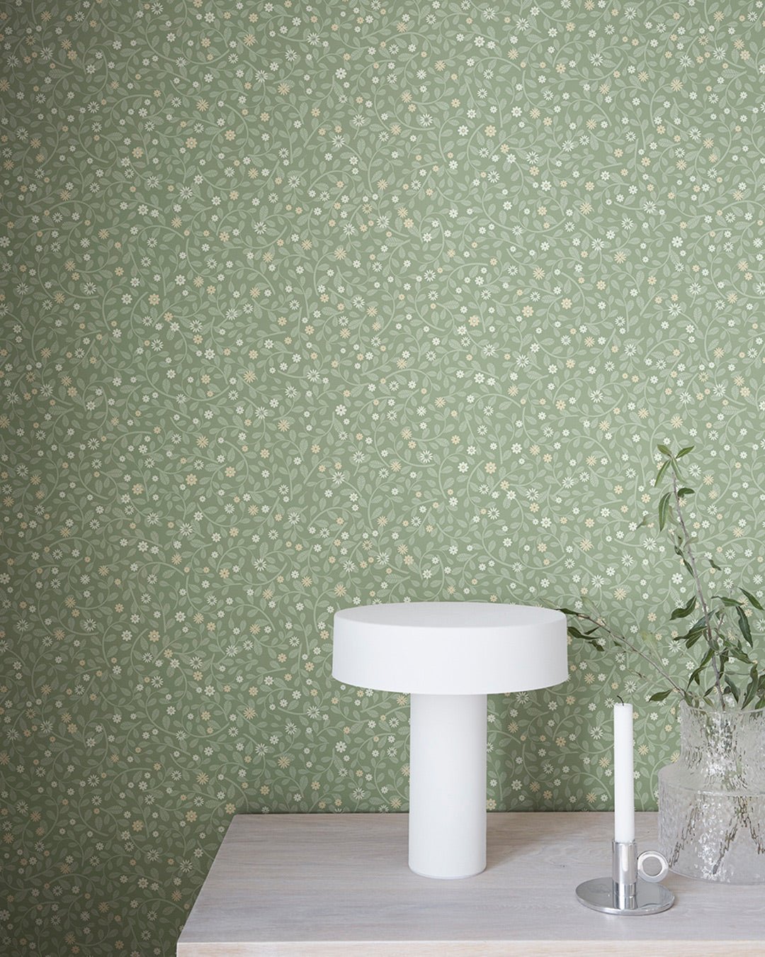 Hummelvik Wallpaper - Green - Midbec - 24127 - Premier Wallcovering
