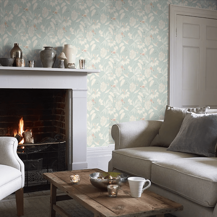 Hummingbird Wallpaper - Rich Duckegg - Ohpopsi - LBK50155W - Premier Wallcovering