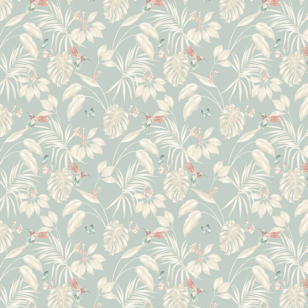 Hummingbird Wallpaper - Rich Duckegg - Ohpopsi - LBK50155W - Premier Wallcovering