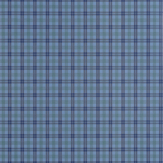 Huntley Plaid Wallpaper - Navy - Thibaut - T44051 - Premier Wallcovering