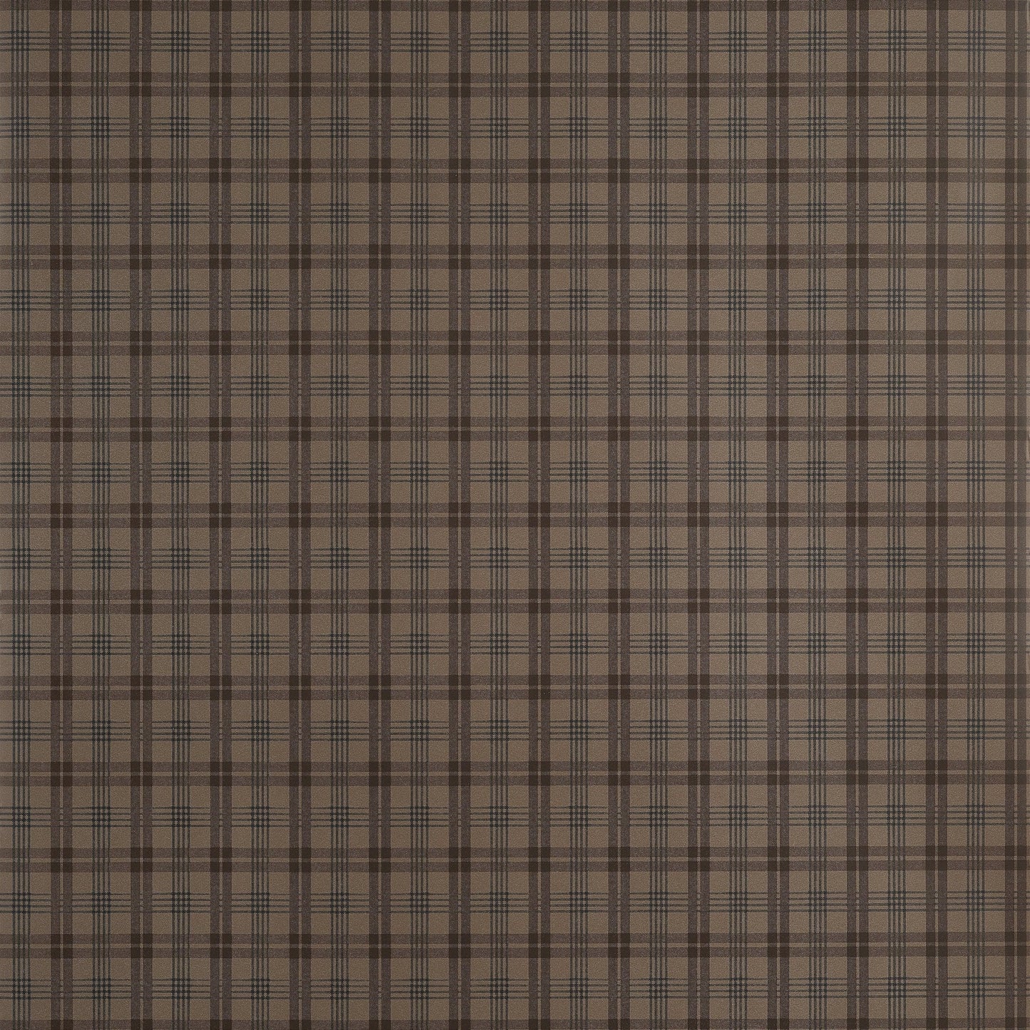 Huntley Plaid Wallpaper - Brown - Thibaut - T44053 - Premier Wallcovering