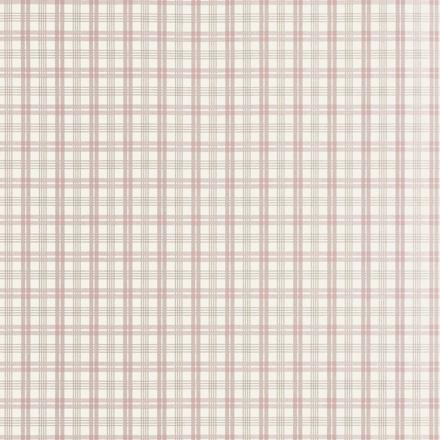 Huntley Plaid Wallpaper - Blush - Thibaut - T44057 - Premier Wallcovering