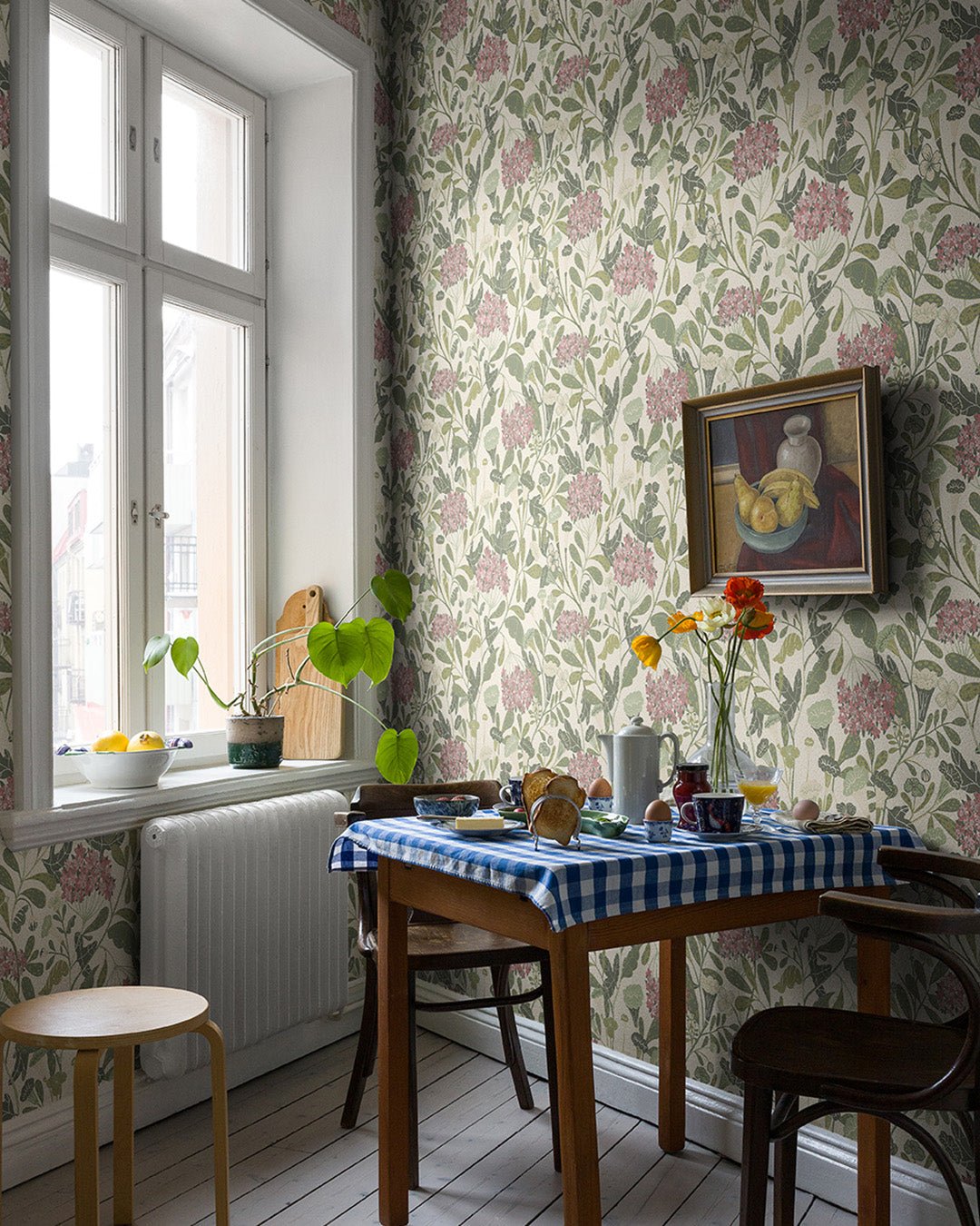 Hybbe Wallpaper - Light Lilac - Midbec - 55025 - Premier Wallcovering