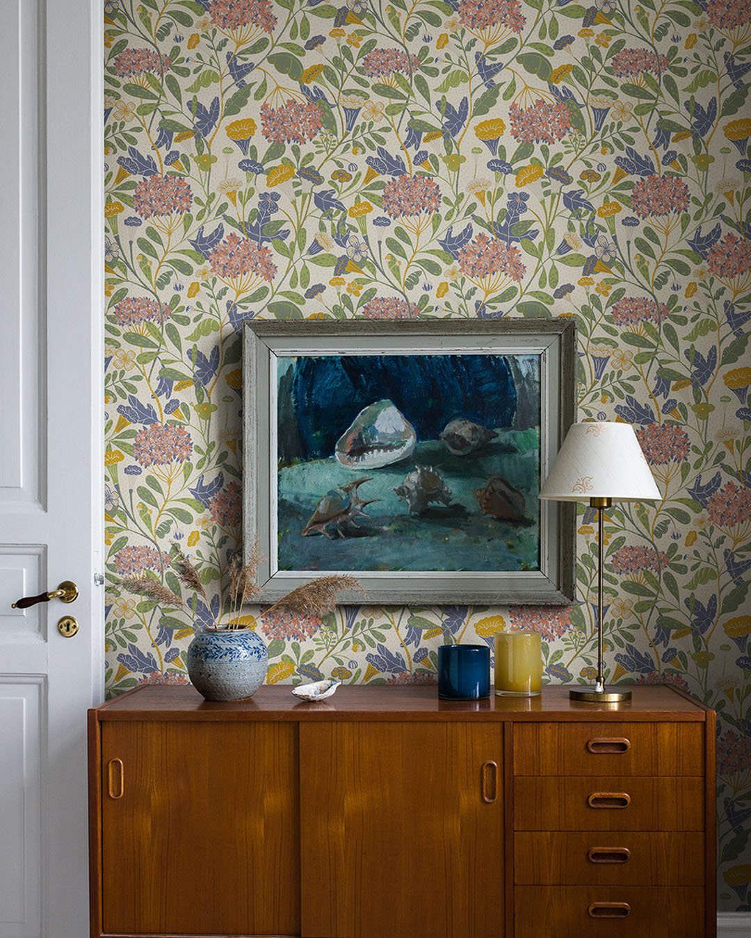 Hybbe Wallpaper - Beige - Midbec - 55021 - Premier Wallcovering