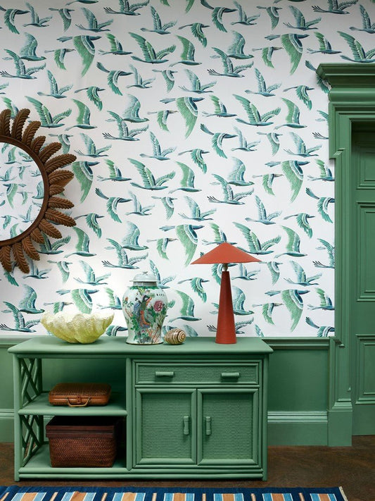 Hydra Wallpaper - Marine - Manuel Canovas - 03116-01 - Premier Wallcovering