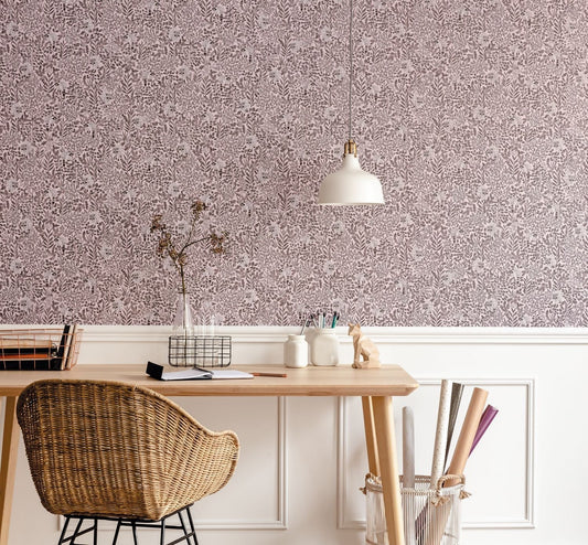 Hygge Free Spirit Wallpaper - Vert Pin - Caselio - 100547918 - Premier Wallcovering