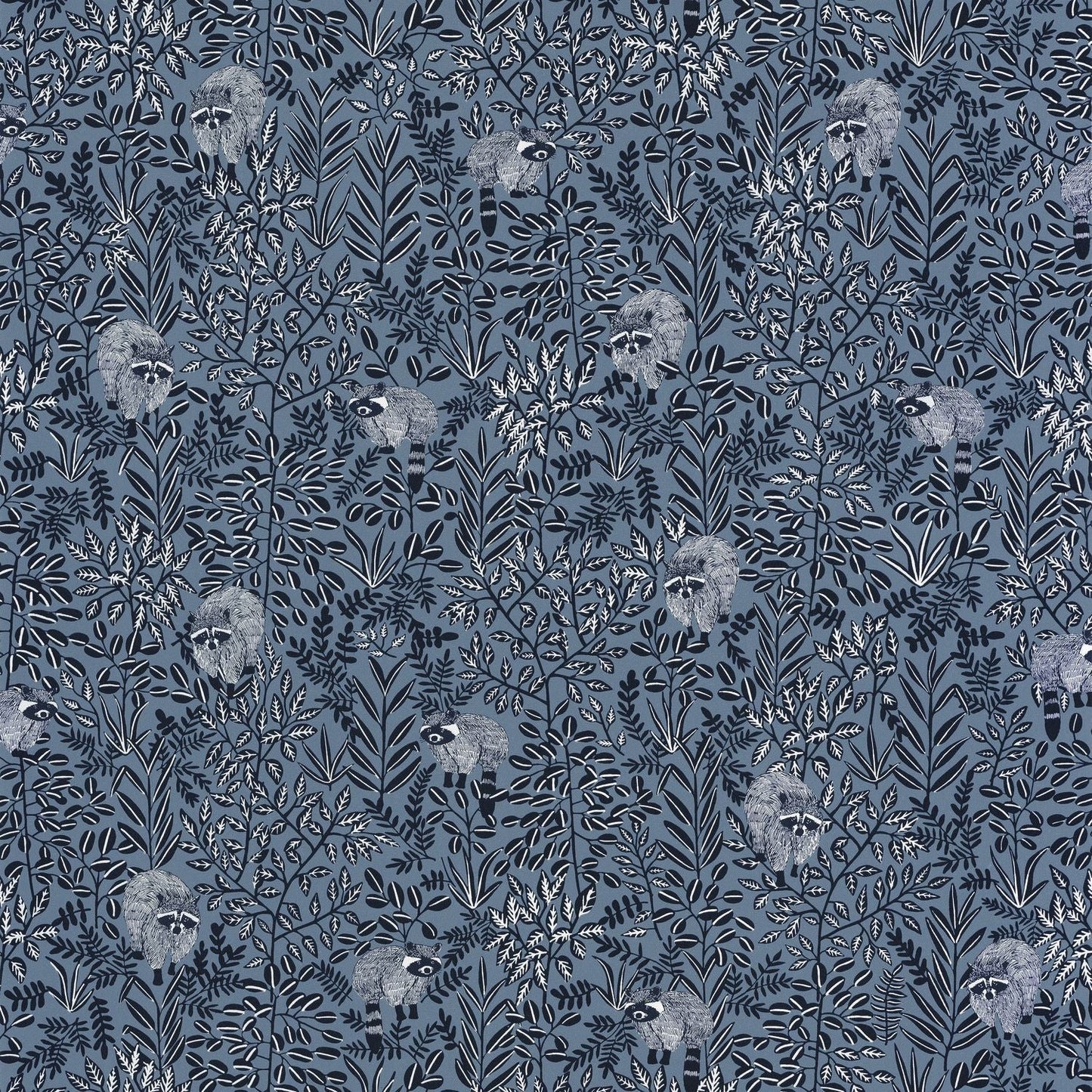 Hygge Free Spirit Wallpaper - Bleu Gris - Caselio - 100546911 - Premier Wallcovering