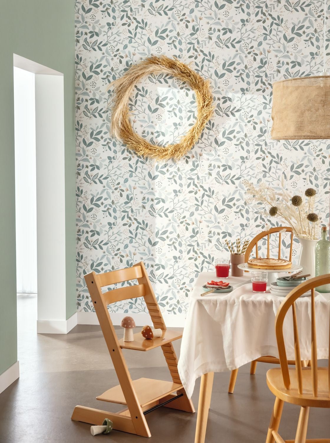 Hygge Uni Wallpaper - Amande - Caselio - 100607020 - Premier Wallcovering
