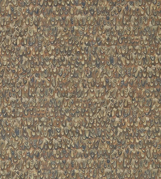 Icarus Wallpaper - Copper/Phesant - ZKEM312674 - Zoffany - Premier Wallcovering