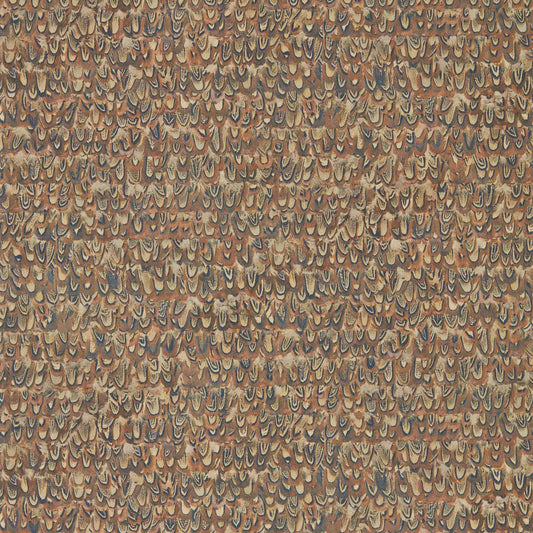 Icarus Wallpaper - Copper/Phesant - ZKEM312674 - Zoffany - Premier Wallcovering