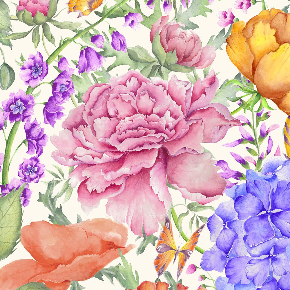 Idalia Wallpaper - Fuchsia - Voyage Maison - IDALIA/WPO/FUC - Premier Wallcovering