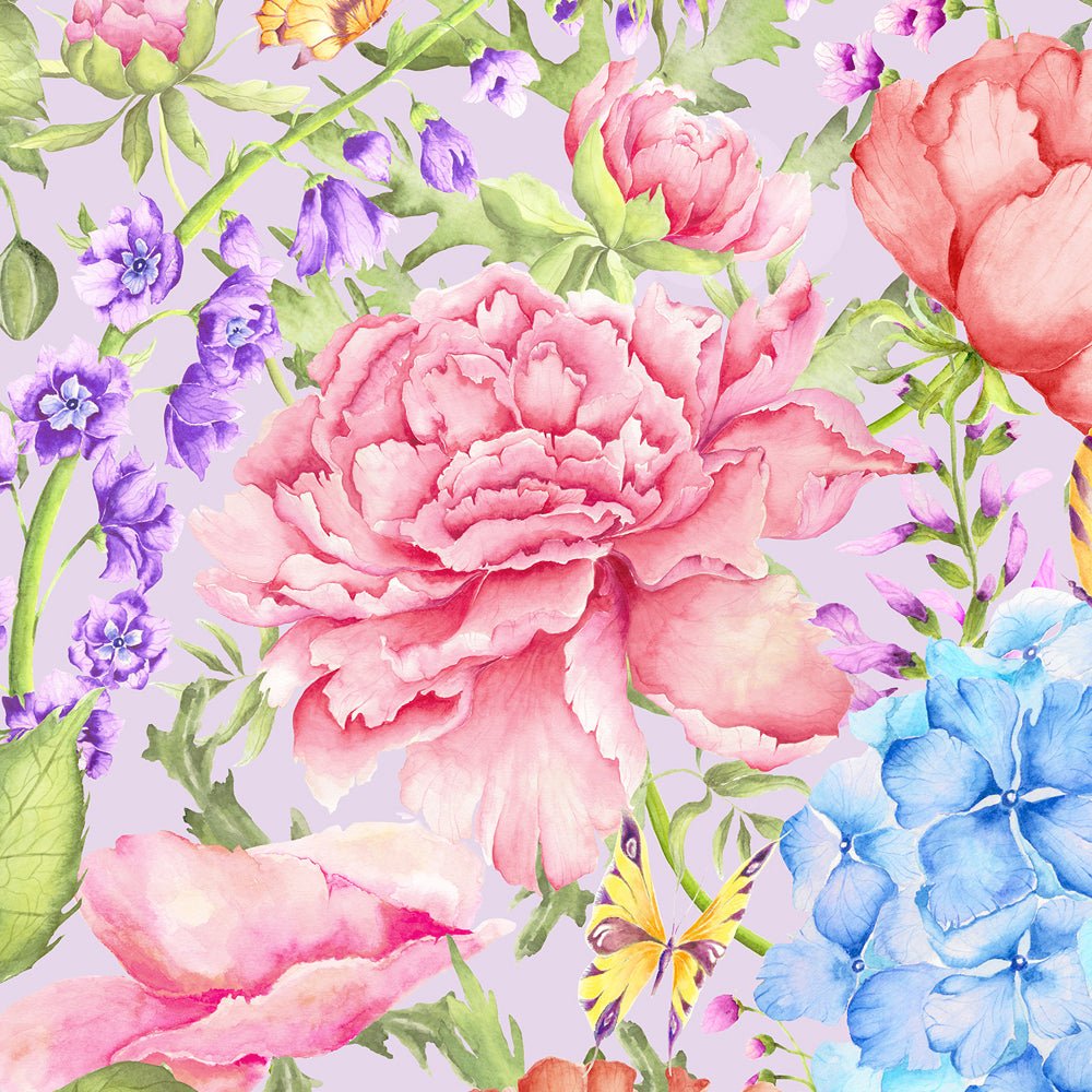 Idalia Wallpaper - Heather - Voyage Maison - IDALIA/WPO/HEA - Premier Wallcovering