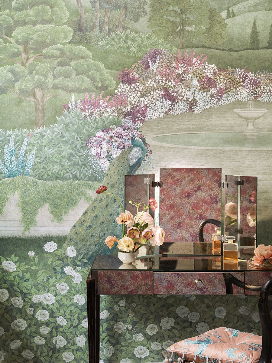 Idyll Wallpaper - Eau de Nil - 120/1003 - Cole & Son - Premier Wallcovering