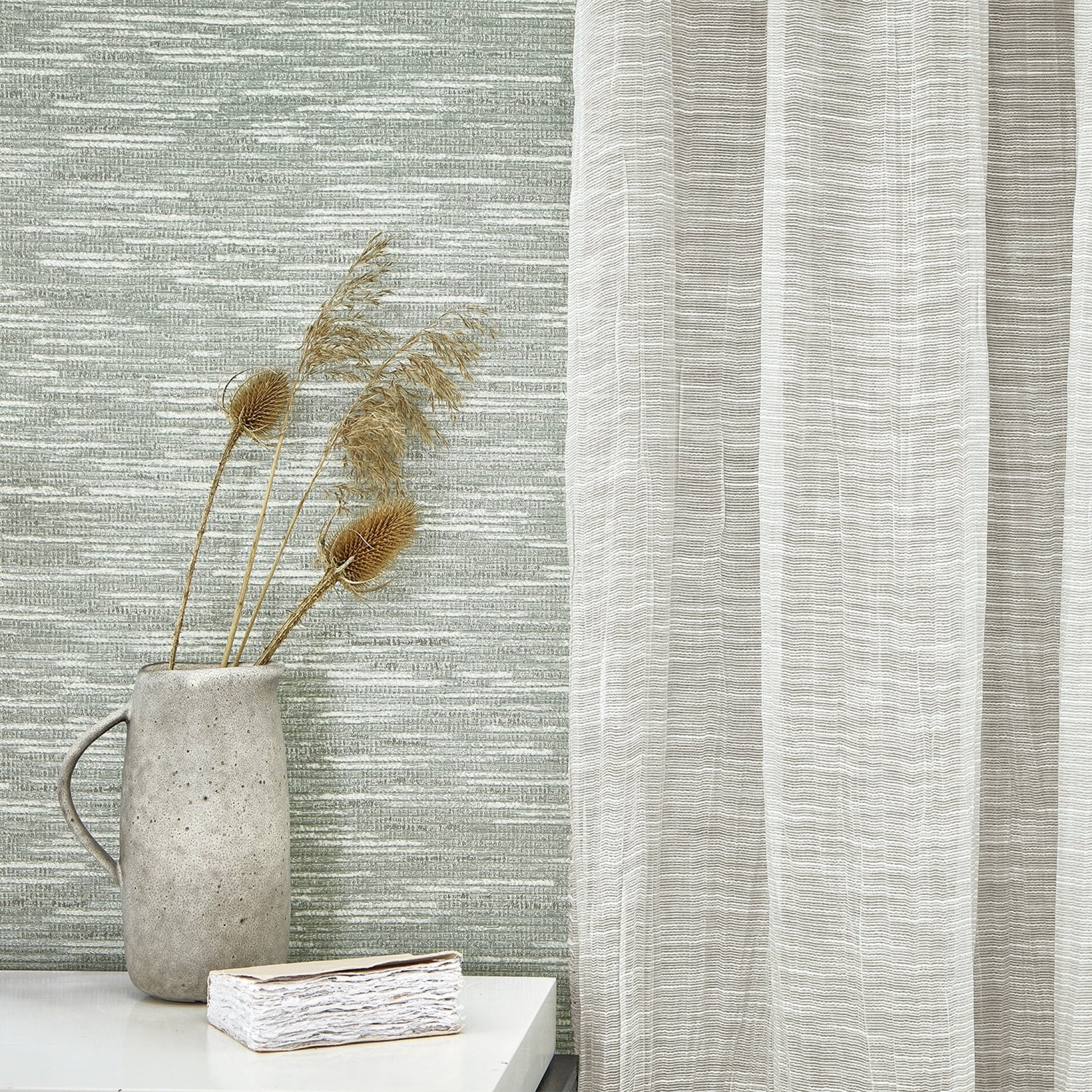 Idyll Wallpaper - Slate - Villa Nova - W633/06 - Premier Wallcovering