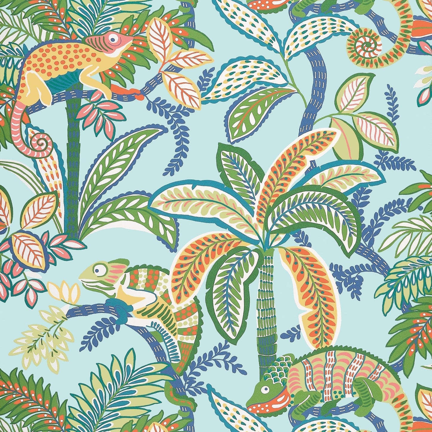 Iggy Wallpaper - Poolside - Thibaut - T15844 - Premier Wallcovering