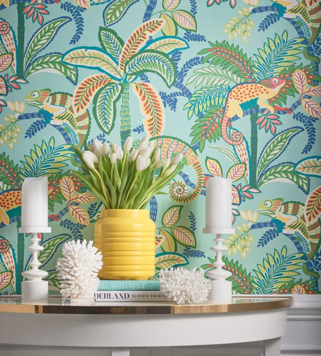 Iggy Wallpaper - Island - Thibaut - T15843 - Premier Wallcovering