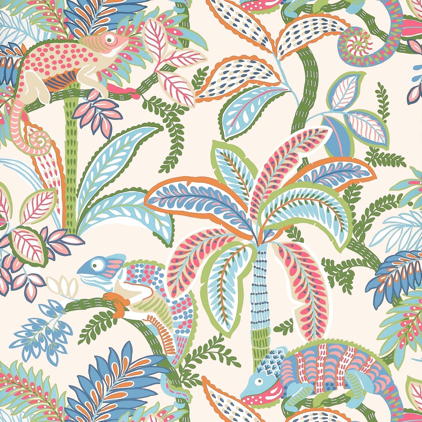 Iggy Wallpaper - Island - Thibaut - T15843 - Premier Wallcovering