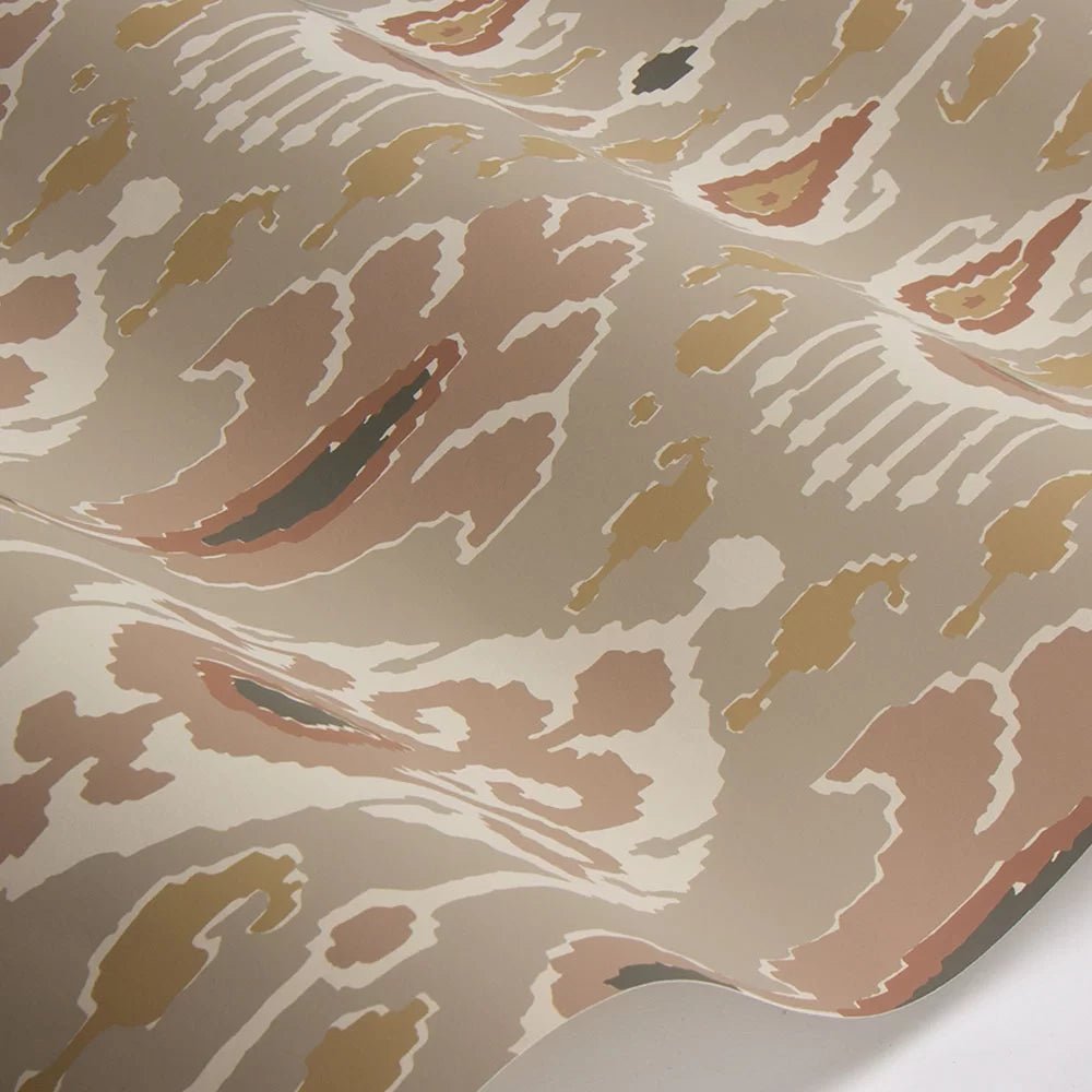 Ikat Bokhara Wallpaper - Blush - GP & J Baker - BW45090/1 - Premier Wallcovering