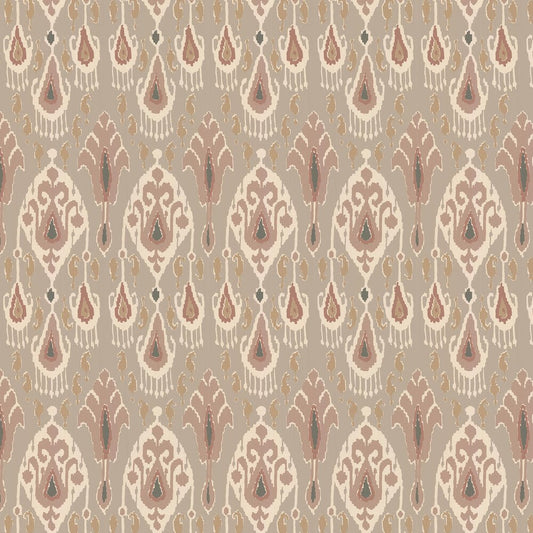 Ikat Bokhara Wallpaper - Blush - GP & J Baker - BW45090/1 - Premier Wallcovering