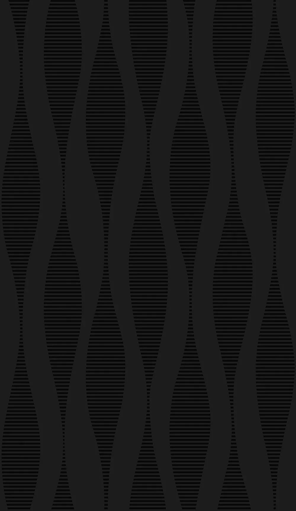 Ikat Ellipse Wallpaper - Jet Black - NextWall - NW60200 - Premier Wallcovering