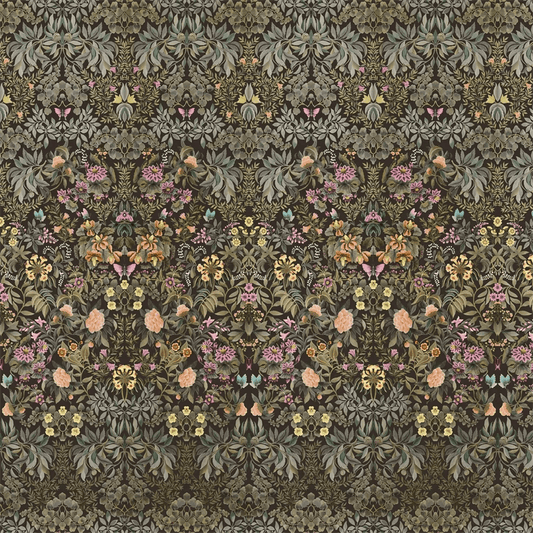 Ikebana Grande Wallpaper - Chocolate - PDG1162/02 - Designers Guild - Premier Wallcovering