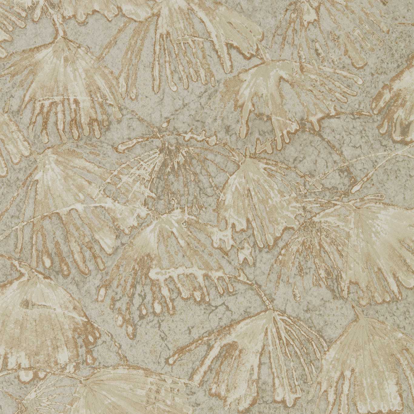 Iliad Wallpaper - Fossil - ZKEM312634 - Zoffany - Premier Wallcovering