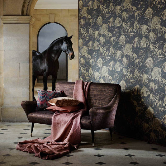 Iliad Wallpaper - Fossil - ZKEM312634 - Zoffany - Premier Wallcovering