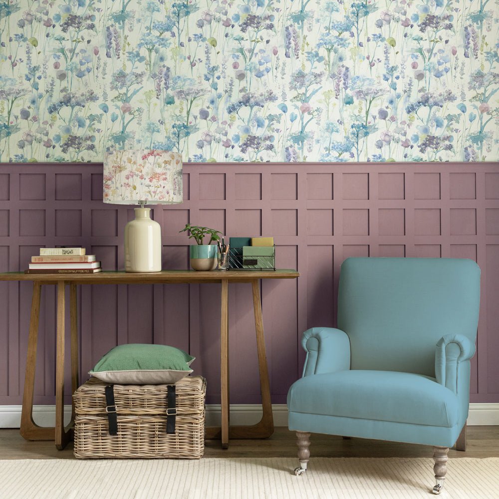 Ilinizas Wallpaper - Violet - Voyage Maison - ILINIZA/WPO/VIO - Premier Wallcovering