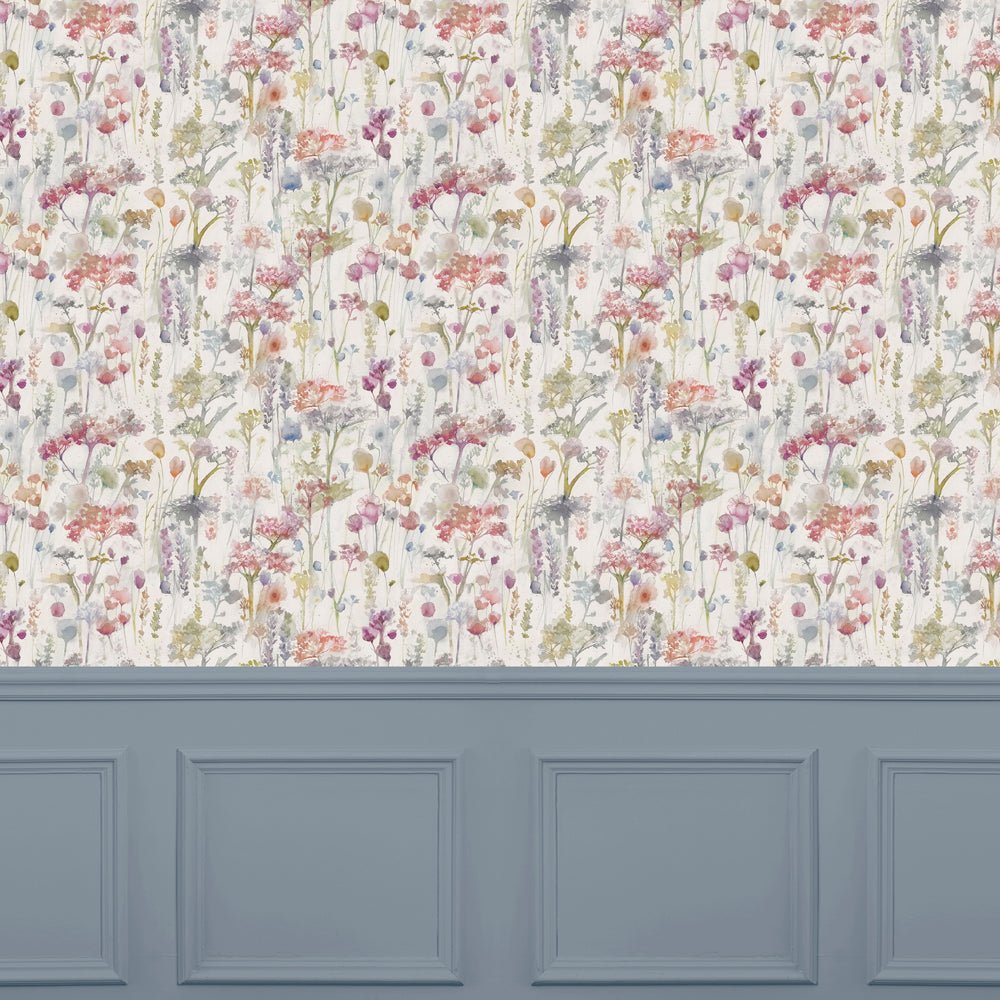 Ilinizas Wallpaper - Poppy - Voyage Maison - ILINIZA/WPO/POP - Premier Wallcovering
