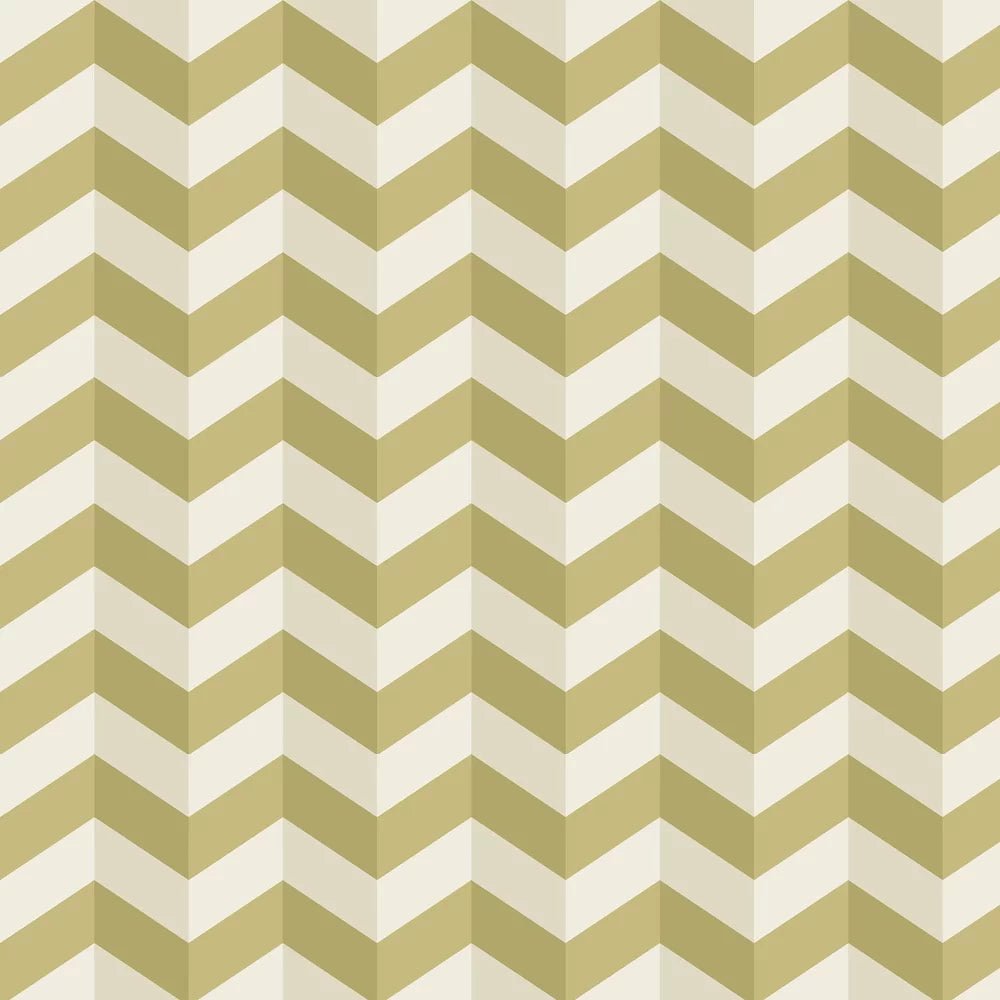 Illusion Chevron Wallpaper - Olive Twist - Ohpopsi - STR50129W - Premier Wallcovering