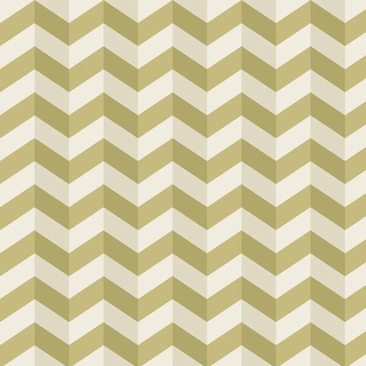 Illusion Chevron Wallpaper - Olive Twist - Ohpopsi - STR50129W - Premier Wallcovering