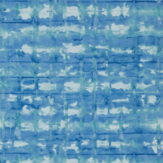 Illusion Wallpaper - Blue - Thibaut - T41038 - Premier Wallcovering