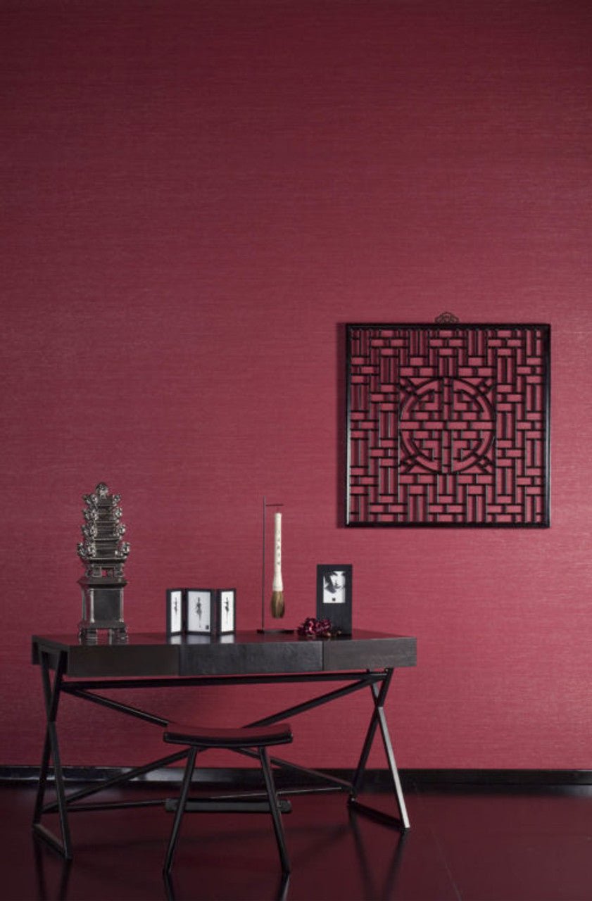 Illusions Wallpaper - Red - Omexco - ILA317 - Premier Wallcovering