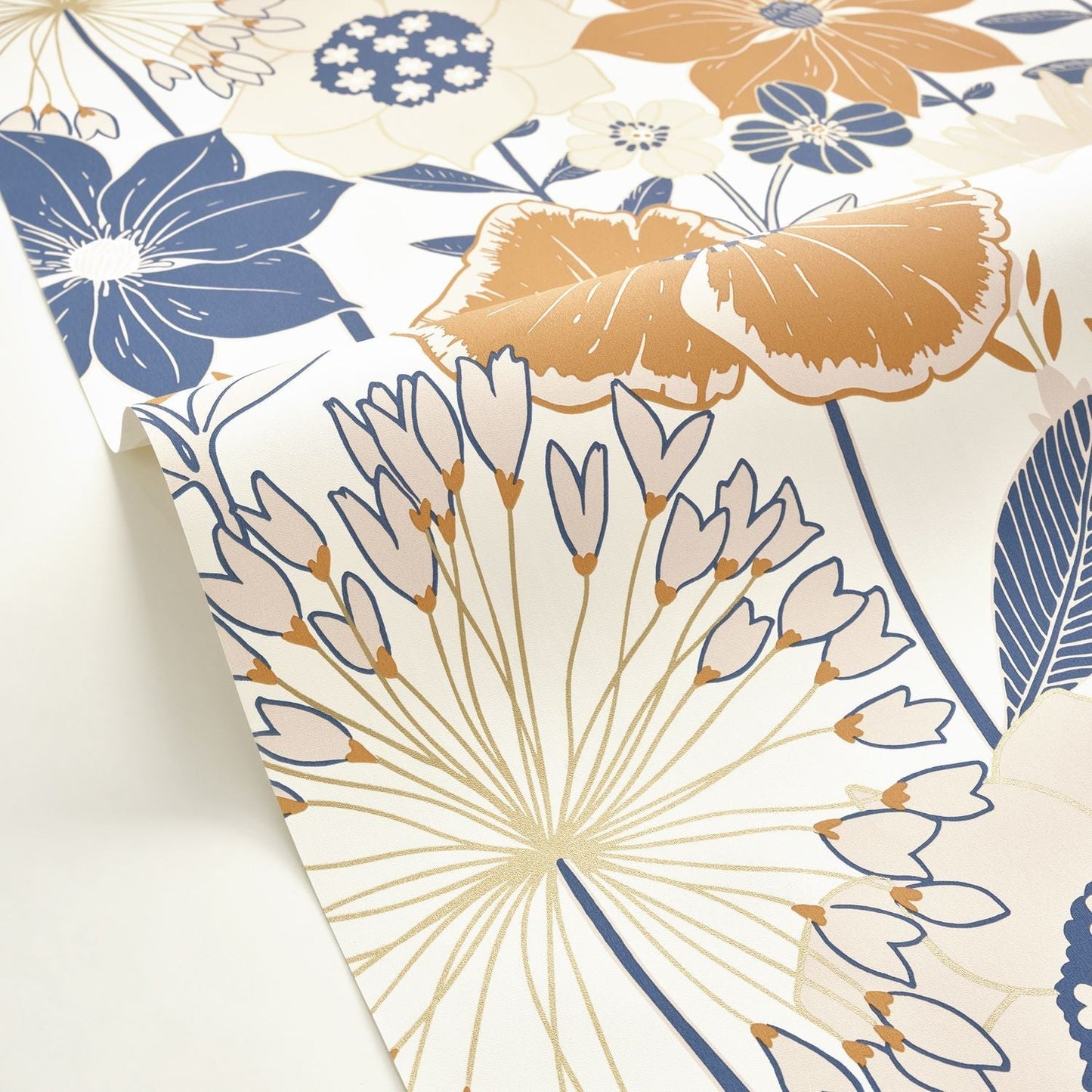 Immensite Wallpaper - Bleu - Caselio - 104556026 - Premier Wallcovering