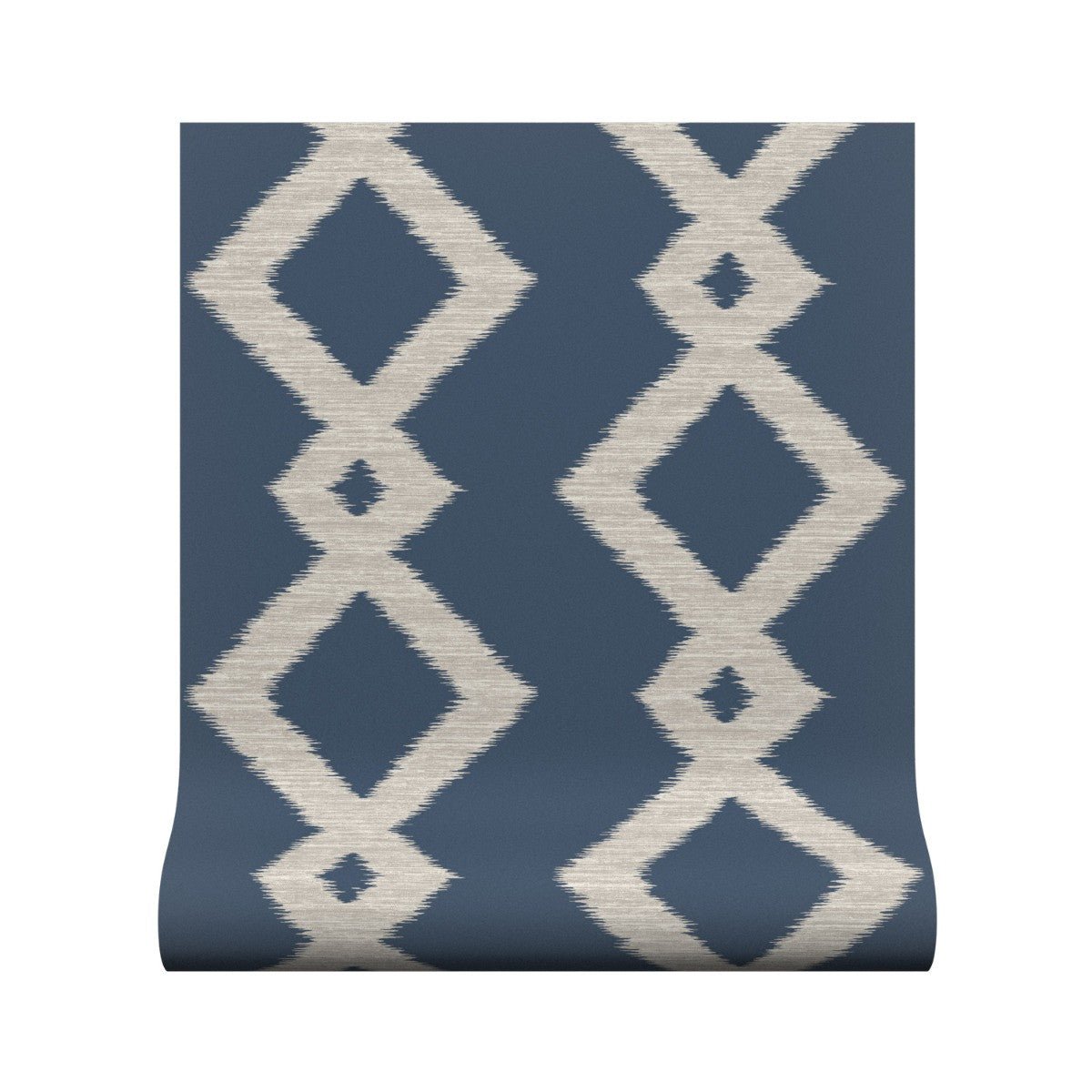 Inca Wallpaper - Navy - Warner House - Premier Wallcovering