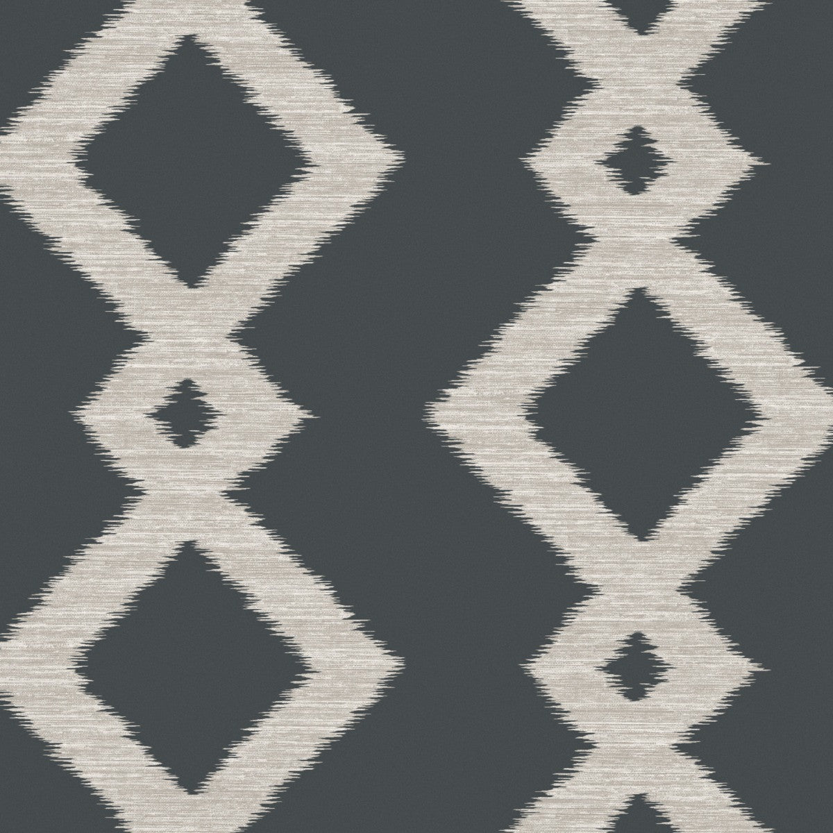 Inca Wallpaper - Charcoal - Warner House - Premier Wallcovering