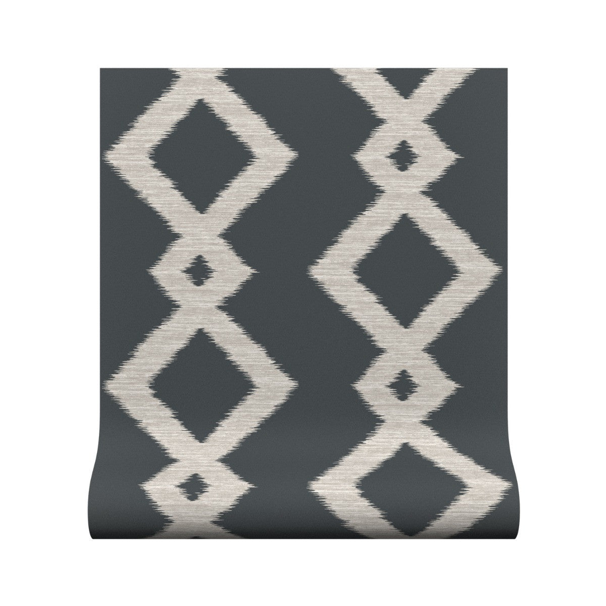 Inca Wallpaper - Charcoal - Warner House - Premier Wallcovering
