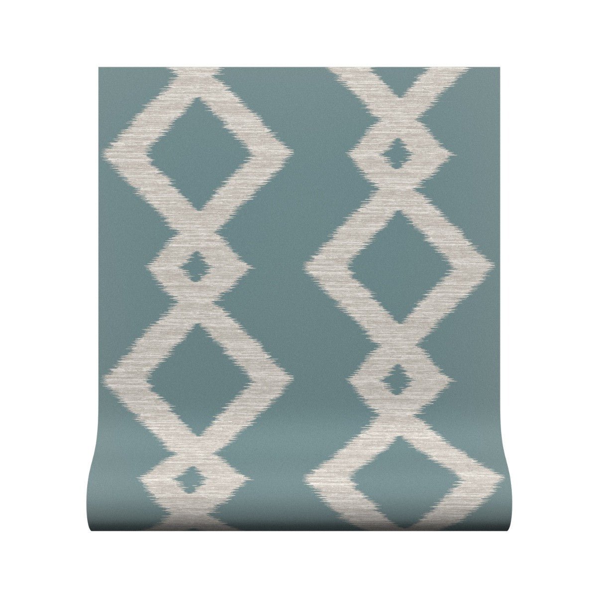 Inca Wallpaper - Teal - Warner House - Premier Wallcovering
