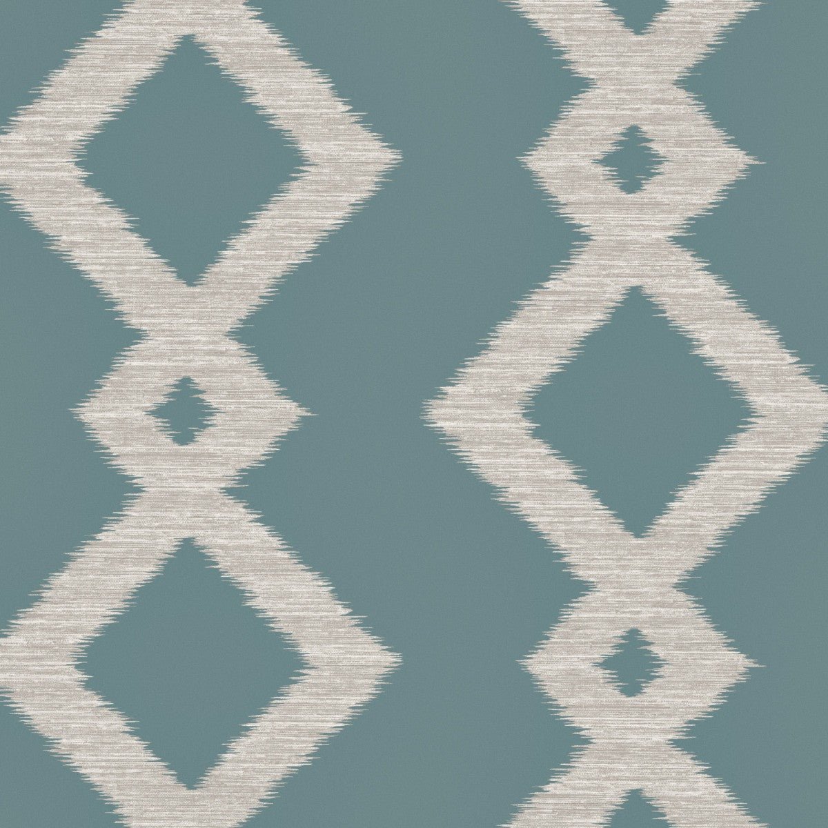 Inca Wallpaper - Teal - Warner House - Premier Wallcovering