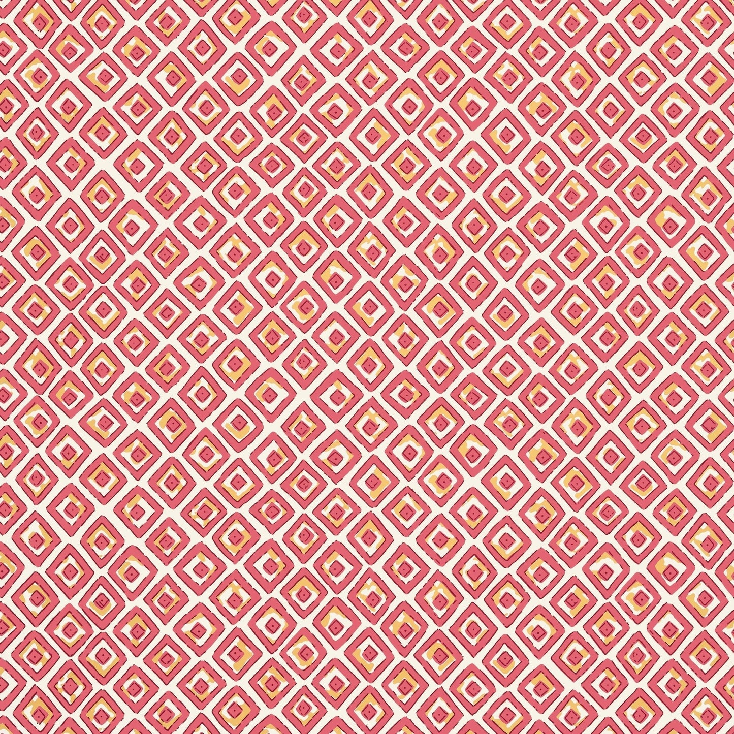 Indian Diamond Wallpaper - Pink - Thibaut - T10663 - Premier Wallcovering