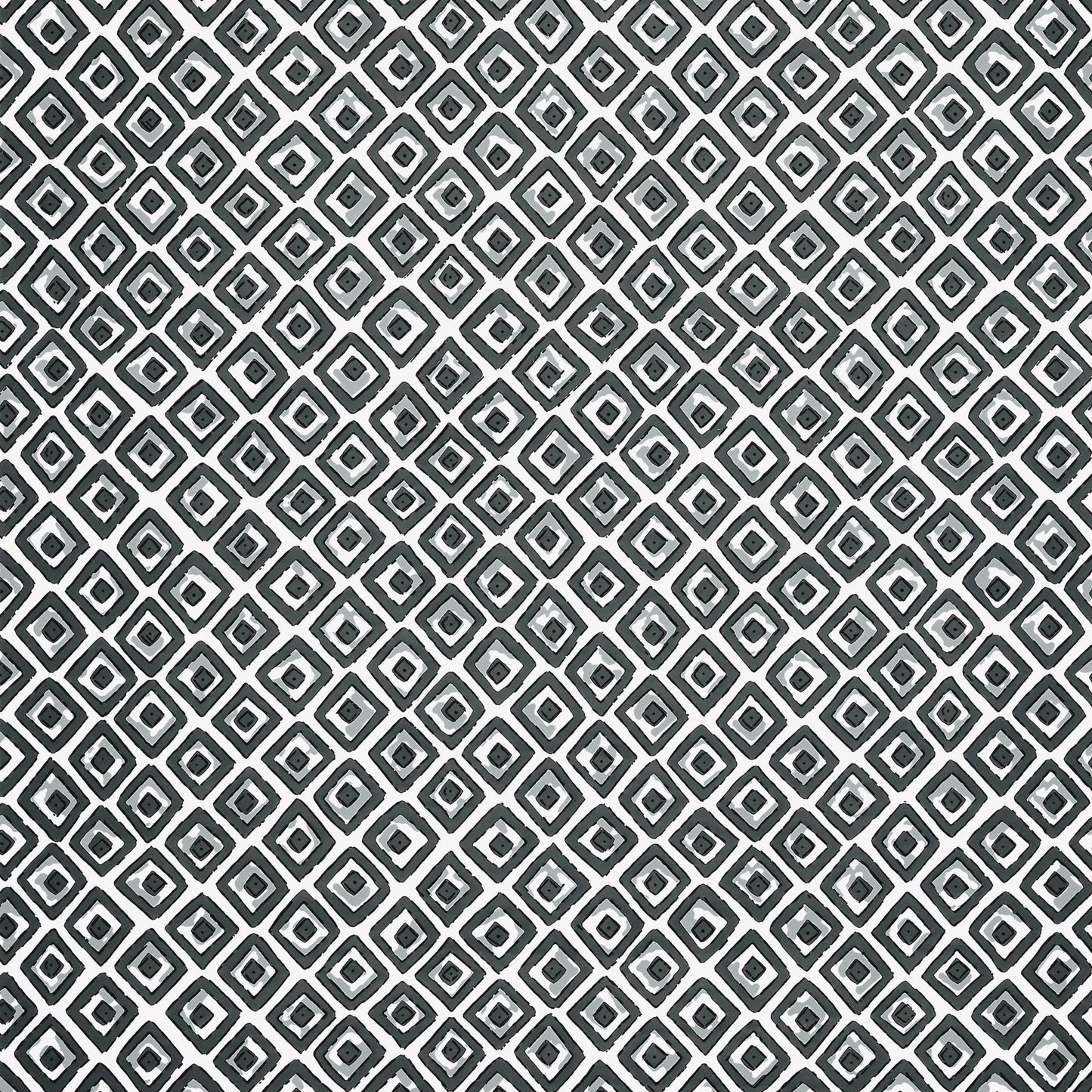 Indian Diamond Wallpaper - Black - Thibaut - T10661 - Premier Wallcovering