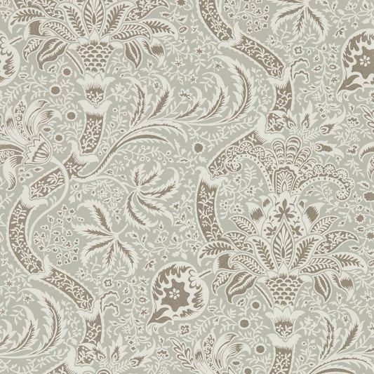 Indian Wallpaper - Grey/Pewter - 216444 - Morris & Co - Premier Wallcovering