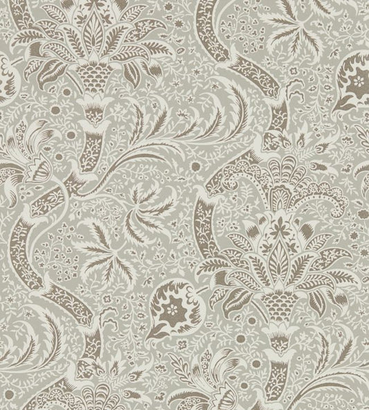 Indian Wallpaper - Grey/Pewter - 216444 - Morris & Co - Premier Wallcovering