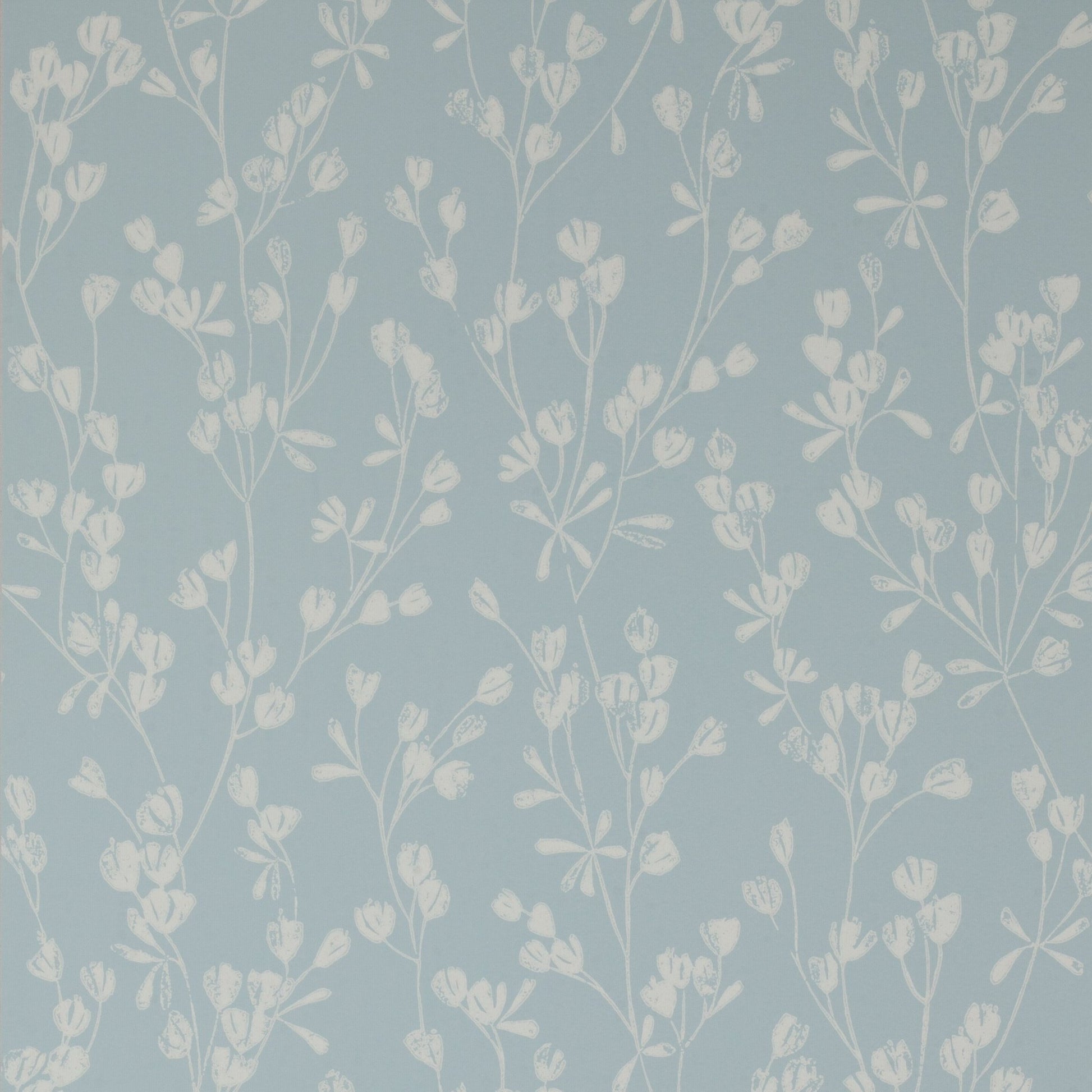 Ines Wallpaper - Soft Blue - J178W - 01 - Jane Churchill - Premier Wallcovering