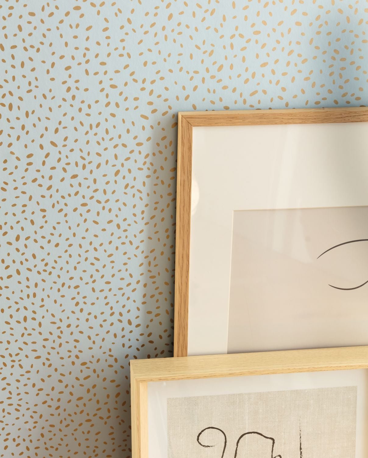 Ines Wallpaper - Bleu Ciel - Caselio - 103136024 - Premier Wallcovering