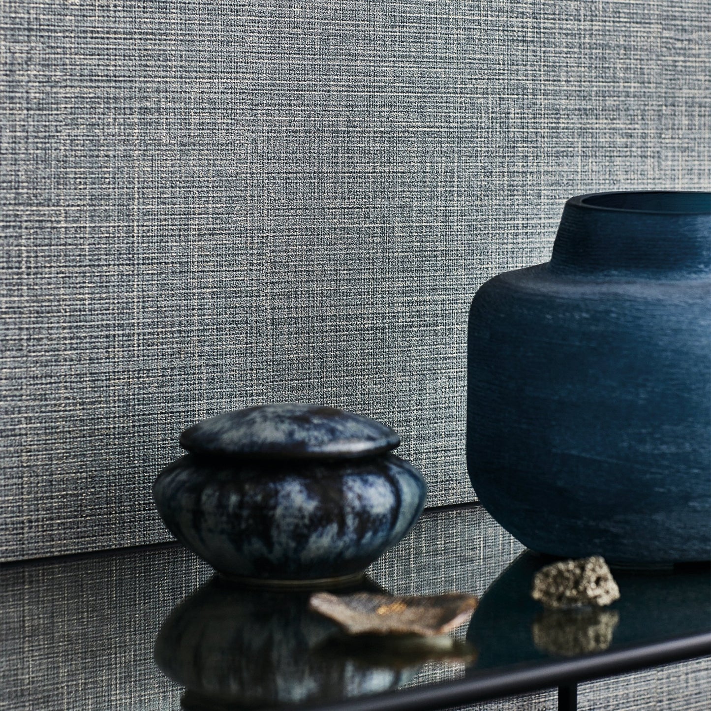 Inez Wallpaper - Twilight - Romo - Picota - W437/09 - Premier Wallcovering