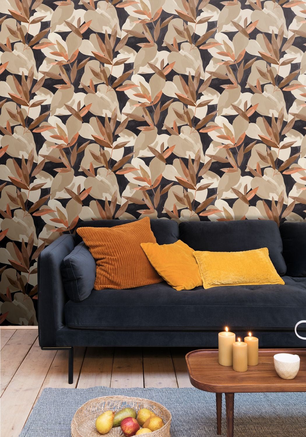 Influence Wallpaper - Noisette Saumon - Caselio - 102159023 - Premier Wallcovering