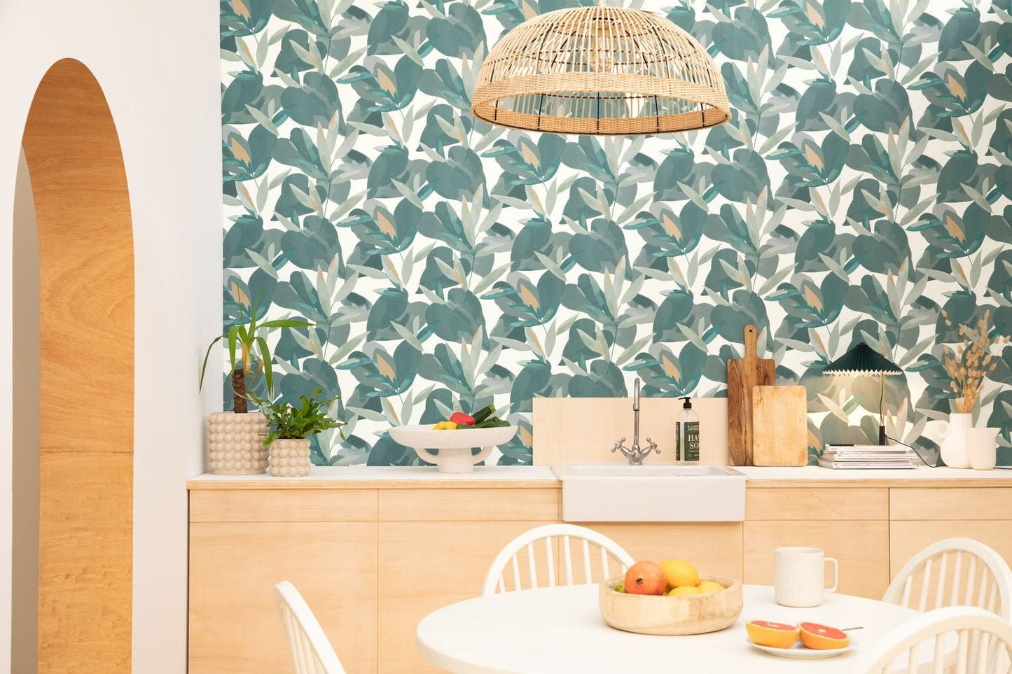 Influence Wallpaper - Vert Menthe - Caselio - 102157019 - Premier Wallcovering