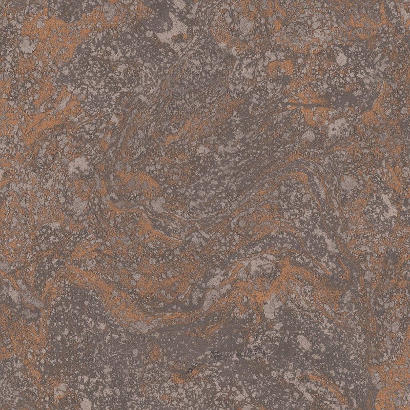 Infused Marble Metallic Wallpaper - Black/Copper - SK Filson - SK20031 - Premier Wallcovering